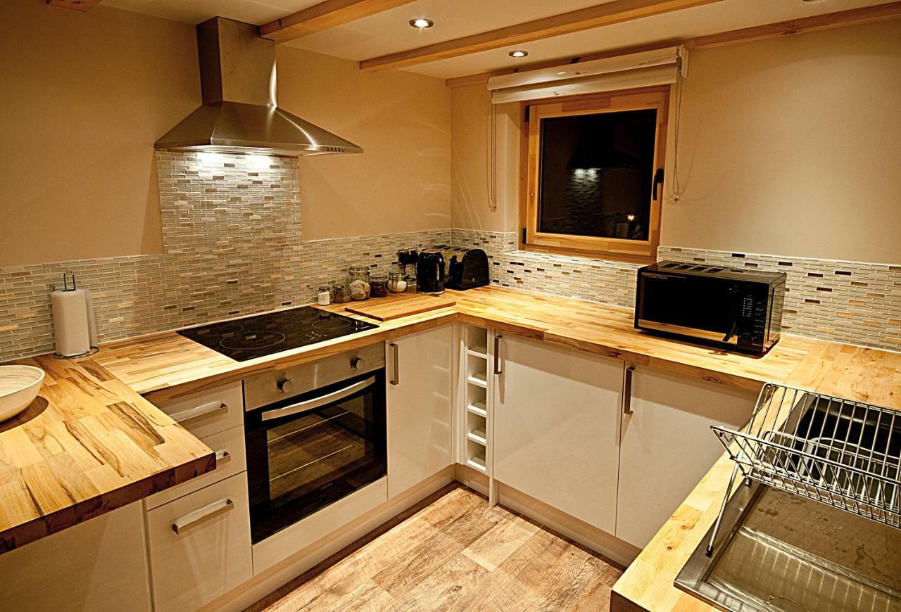 Villa Alum Chine Log Cabin Bournemouth Exterior foto